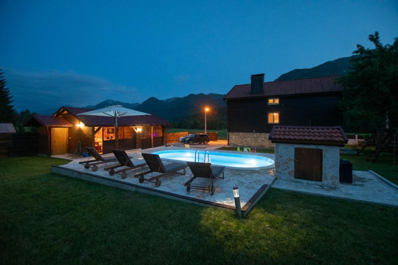 Nina Holiday Home With A Heated Pool Brusane Exterior foto