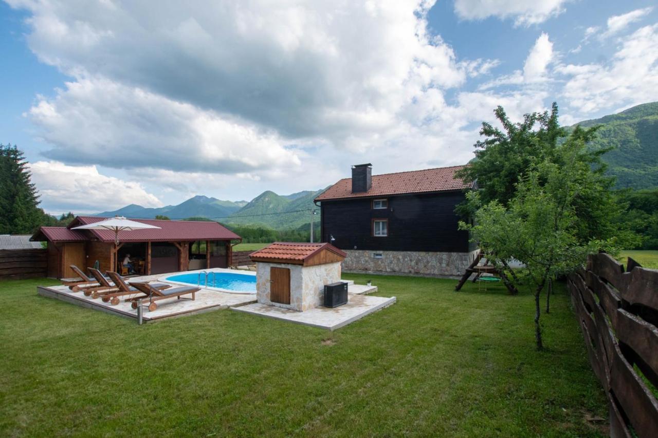 Nina Holiday Home With A Heated Pool Brusane Exterior foto