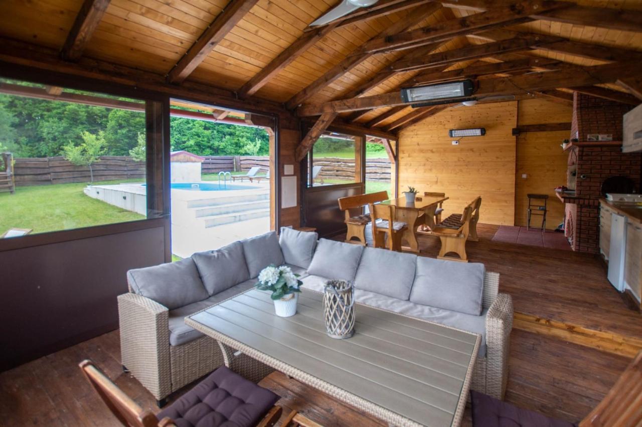 Nina Holiday Home With A Heated Pool Brusane Exterior foto