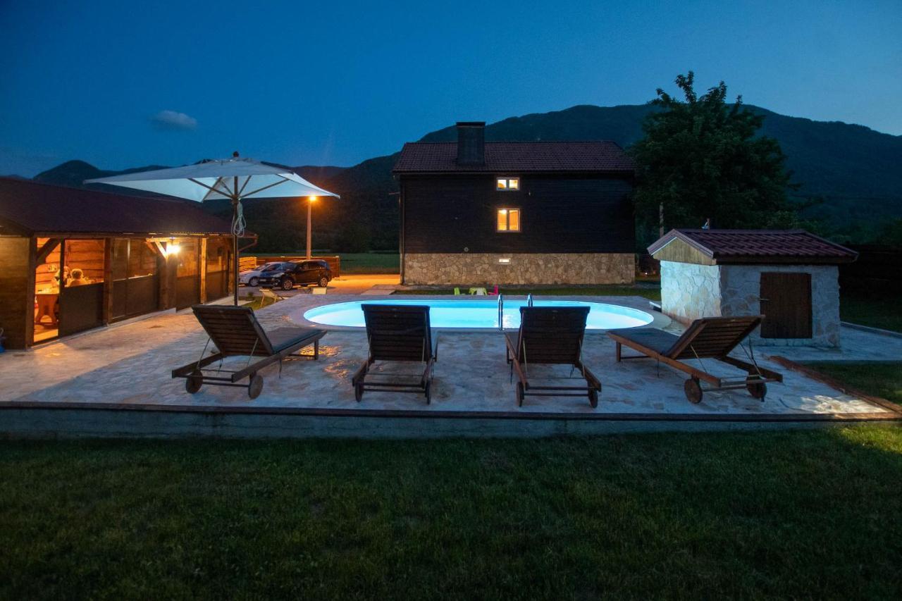 Nina Holiday Home With A Heated Pool Brusane Exterior foto